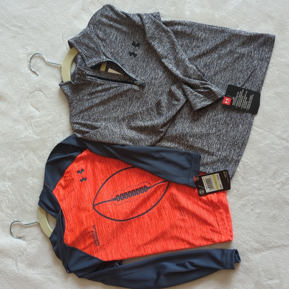 NWT Boys Under Armour bundle Sz4